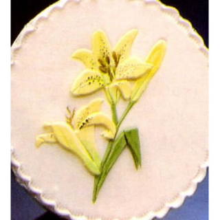 Lilie - patchwork na marcipán